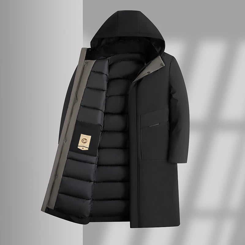 R&B | Moderner Daunen-Trenchcoat