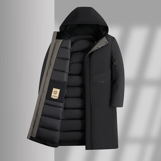 R&B | Moderner Daunen-Trenchcoat