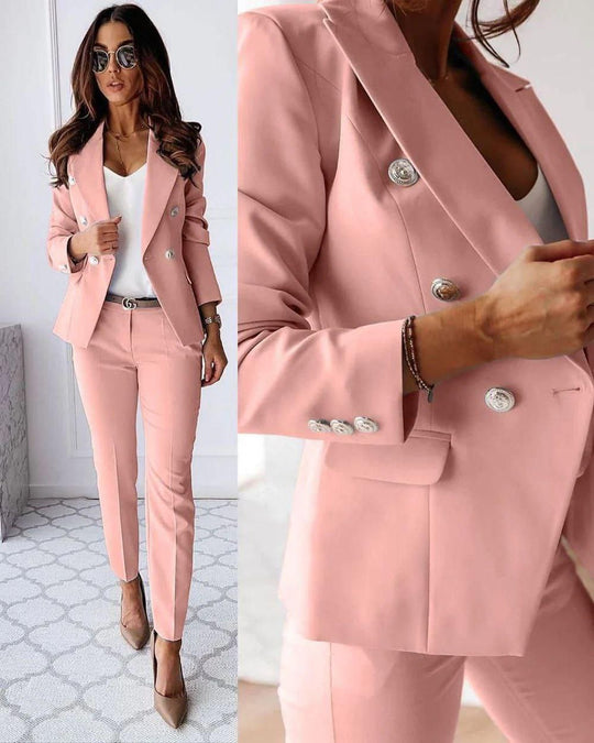R&B | Stilvolles Business-Set - Blazer+Hose