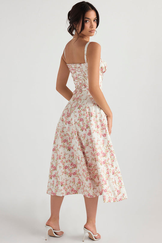 Trägerloses, tailliertes Kleid Success