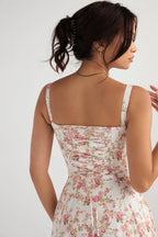 Trägerloses, tailliertes Kleid Success