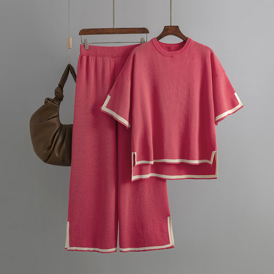 R&B | Zweiteilige Koreanische Outfits Aus Leichtem, Dehnbarem und Weichem Material