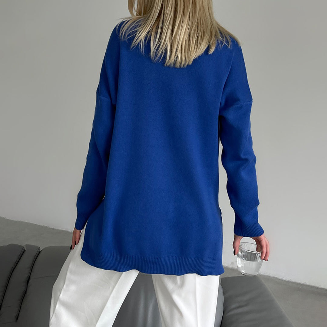 R&B | Hochkragenpullover mit Langen Ärmeln