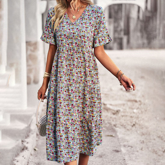 Geblümtes Sommerkleid