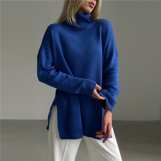 R&B | Hochkragenpullover mit Langen Ärmeln