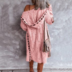 R&B | Stilvoller Damen Cardigan mit Verspielten Details und Langer Passform