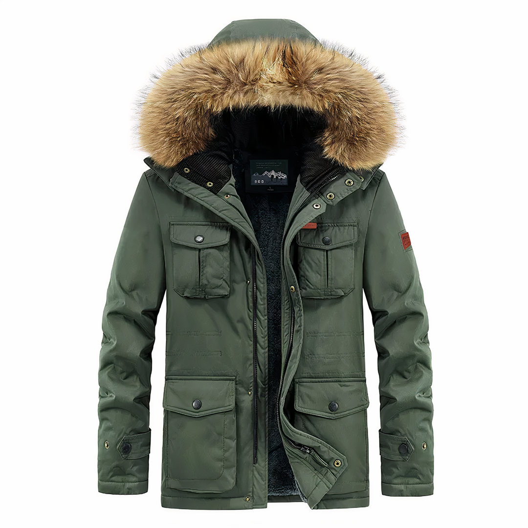 R&B | Wasserfestes Jacke mit Kapuze