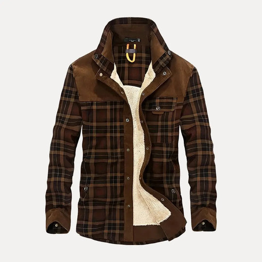 R&B | Trail Wool Plaid Jacke