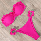 R&B | Push-Up Bikiniset mit Rüschen für Damen