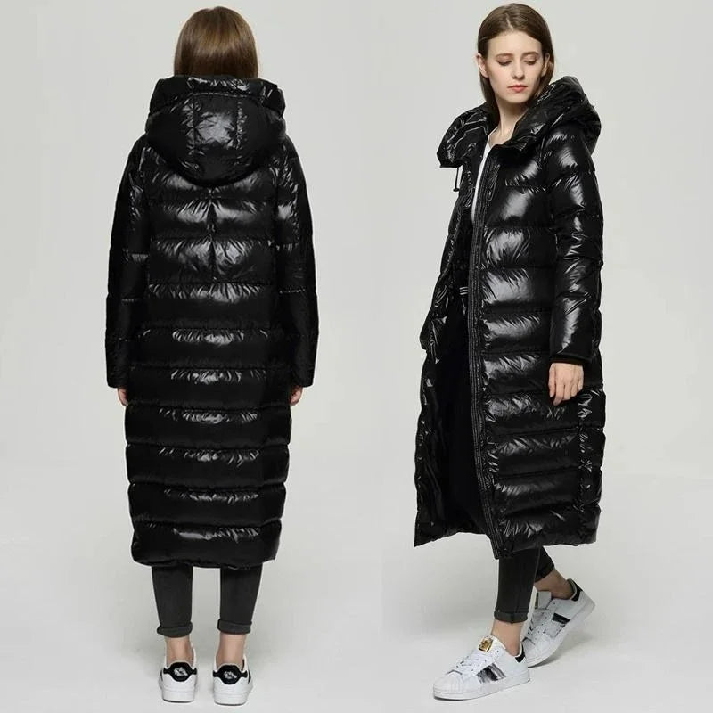 R&B | Modische Daunenjacke Lang