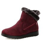 R&B | Winter Plush Reißverschluss Rutschfeste Stiefel