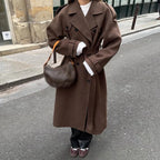 R&B | Woolly Coat - Damenmantel für Herbst und Winter