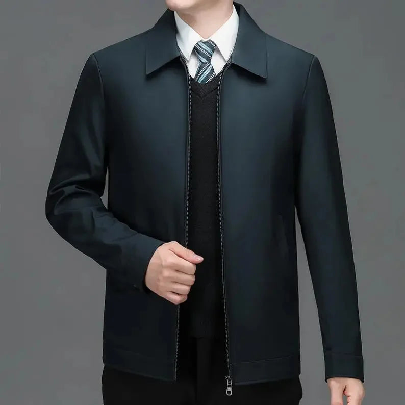 R&B | Gepolsterte Herren Winterjacke aus Polyester
