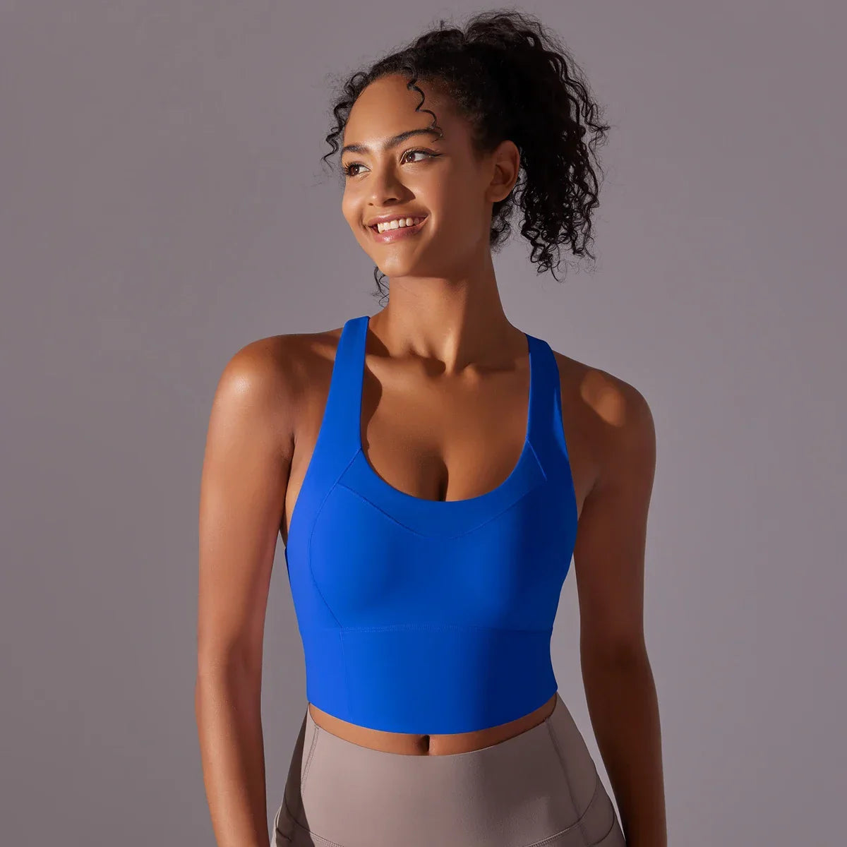 R&B | Sportlicher Yoga-Bh mit Eng Anliegender Passform