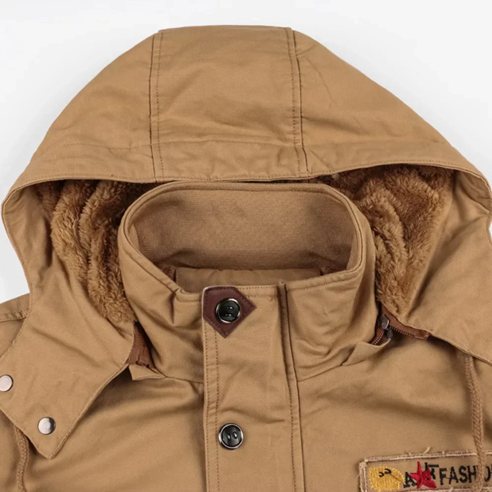 R&B | Militärjacken mit Mehrfachtaschen
