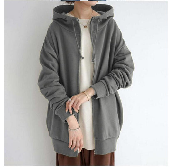 R&B - Lange Herbst Strickjacke
