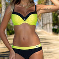 R&B | Zwei Stück Bikini mit Push-Up-Oberteil