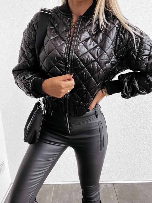 R&B | Gepolsterte Damen Bomberjacke mit Taschen