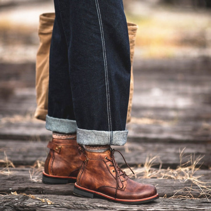 R&B | Herren Lederstiefel