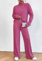 R&B | Strickhose und Rollkragenpullover Set