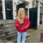 R&B | Vintage-Lederblouson in Übergröße für Damen