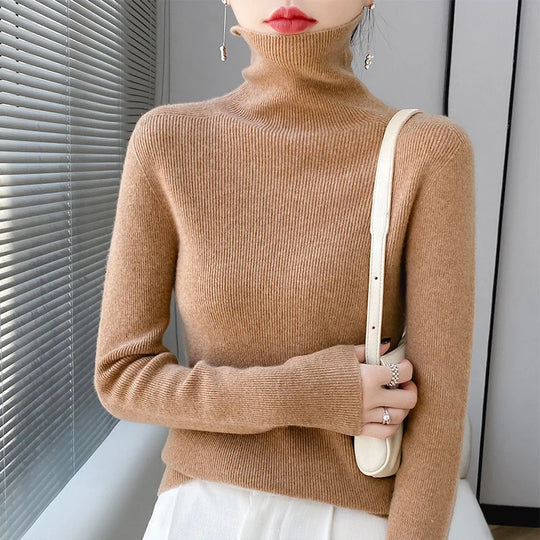 R&B | Rollkragenpullover Aus Wolle