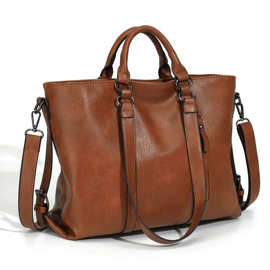 R&B | Vintage Tote Tasche für Frauen Große Kapazität Handtasche Designer Handtasche Vintage Umhängetasche Marken Handtasche