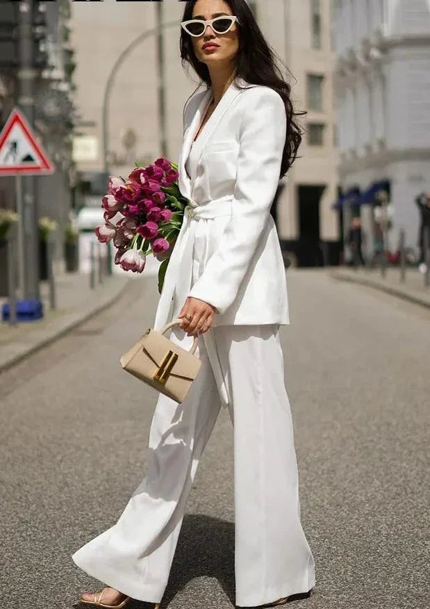 R&B | Stilvolle Blazer Set Für Damen | Blazer+Hose