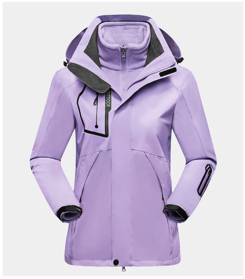 R&B | 3-In-1 Outdoor Schutzjacke für Frauen