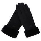 R&B | Schicke und Stilvolle Winter Furry Handschuhe für Frauen