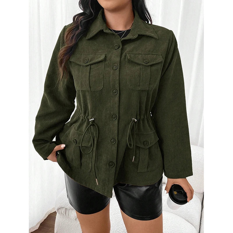 R&B | Cordjacke mit Taschen für Damen