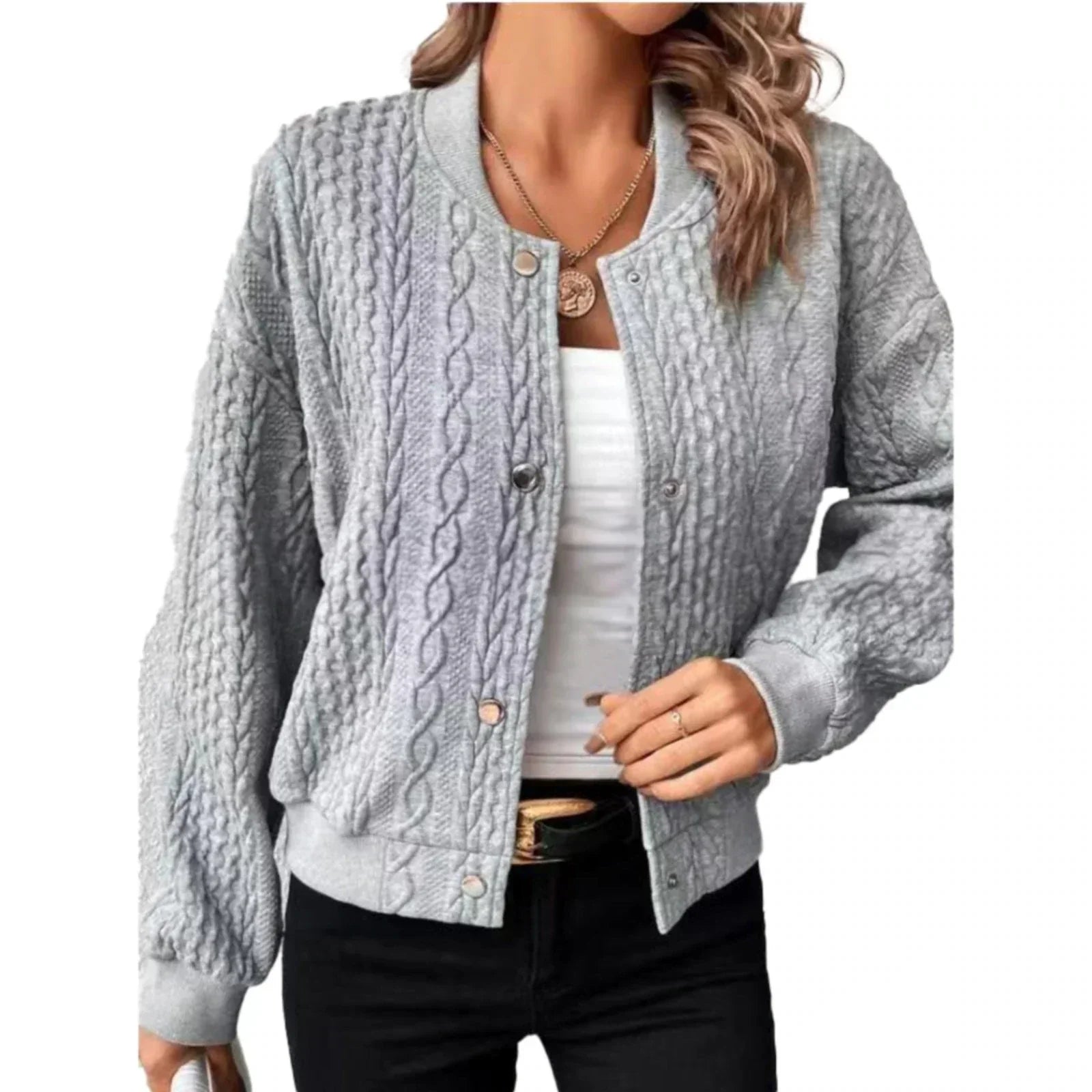 R&B | Zeitlose und Stilvolle Allgemeine Strickjacke