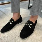 Loafer mit Metallschnalle
