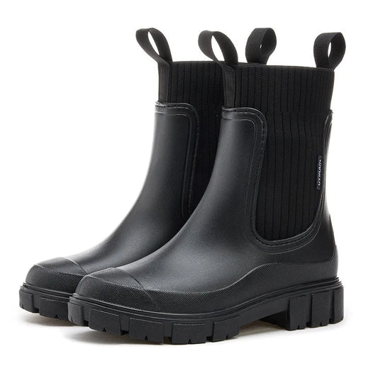 R&B | Wasserdichte Stiefeletten mit Chunky Sohle