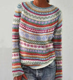 R&B | Clair Strickpulli Herbst Mit Mustern