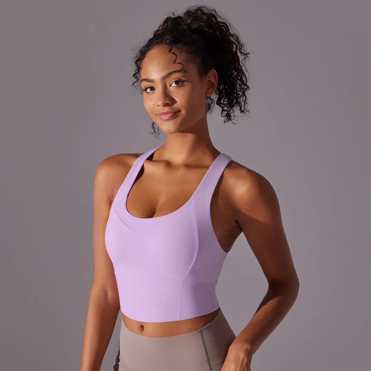 R&B | Sportlicher Yoga-Bh mit Eng Anliegender Passform