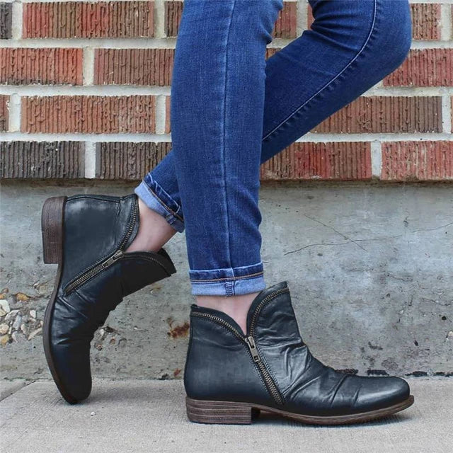 R&B | Damen Reißverschluss Stiefeletten