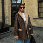 R&B | Winter Pelz Lederjacke