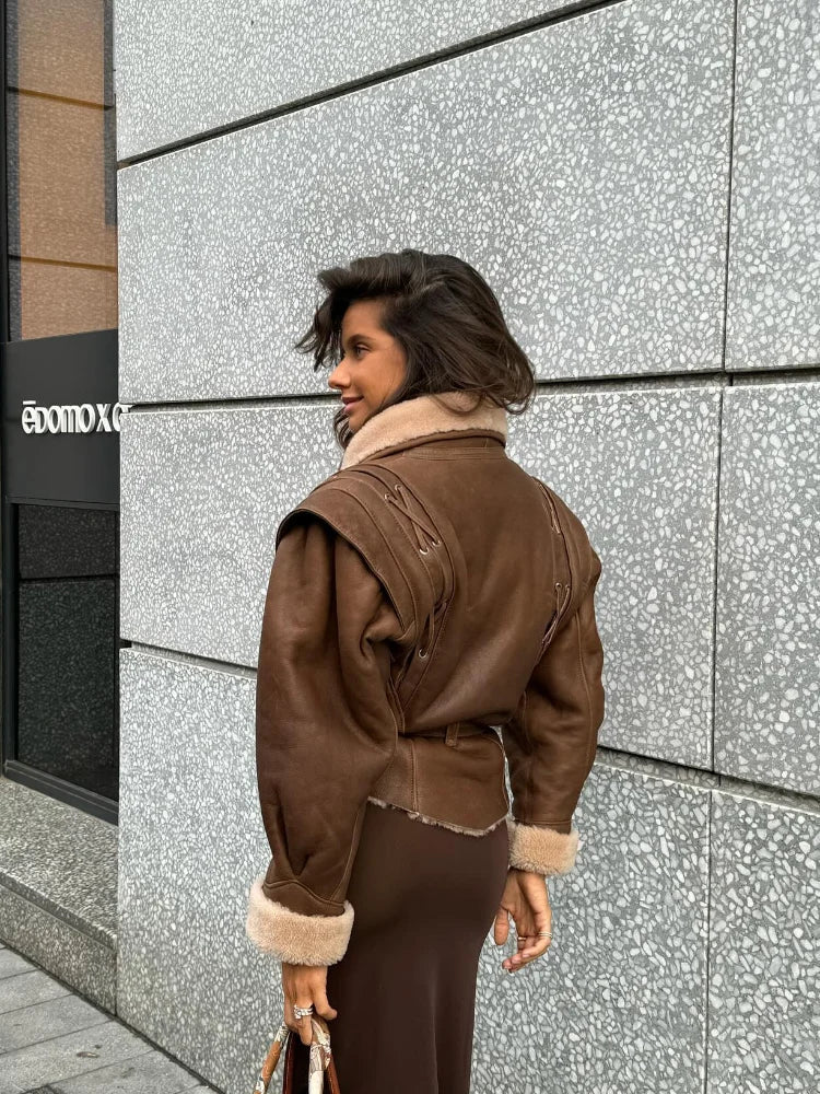 R&B | Elegante Lederjacke