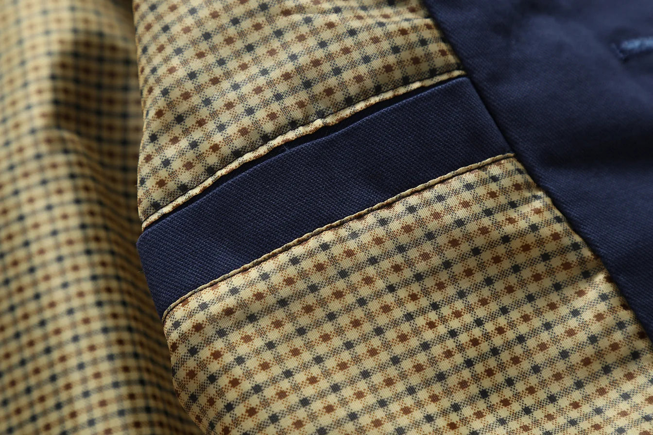 R&B | Stylischer langer Herbst-Trenchcoat für Herren