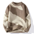 R&B | Lässiger Strickpullover mit Muster Weich und Trendy Perfekt für Schichten-look
