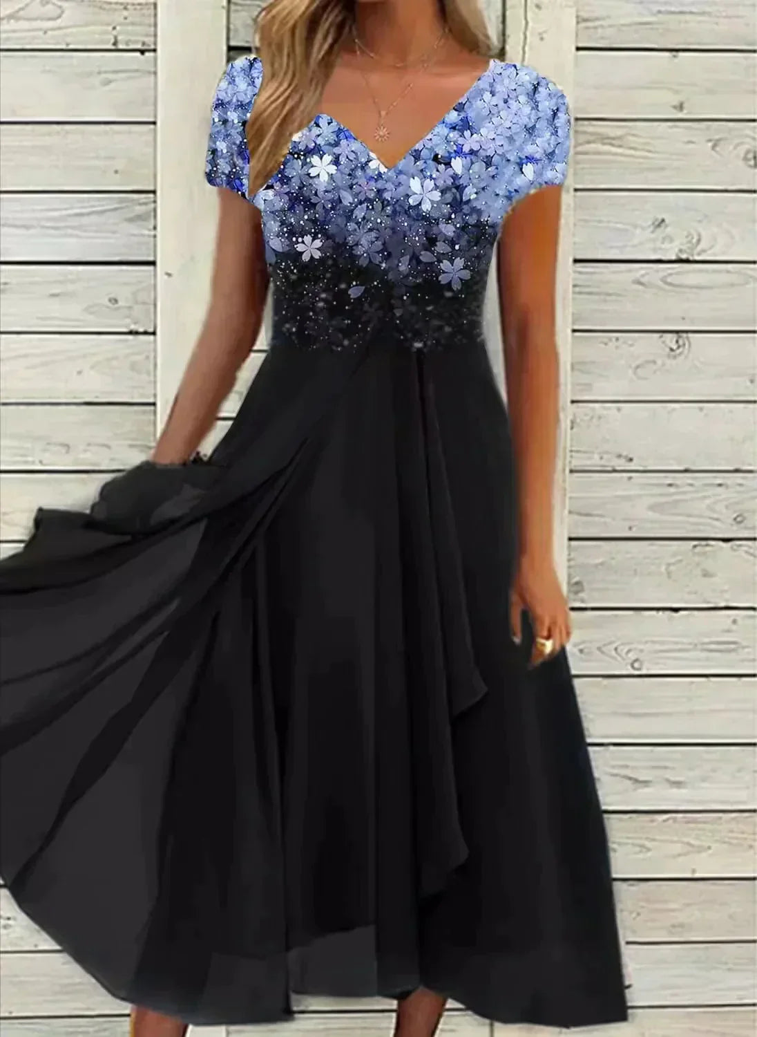 R&B Chiffon-Partykleid