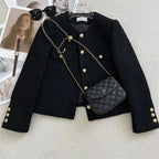 R&B | Tweed-Blazer Herbst-Oberbekleidung
