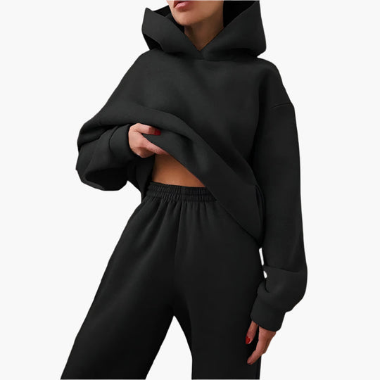 R&B | Oversize Lounge Set Kapuzenpullover und Jogginghose - Komfortabler Freizeitlook