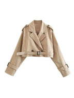R&B | Gekürzter Trenchcoat