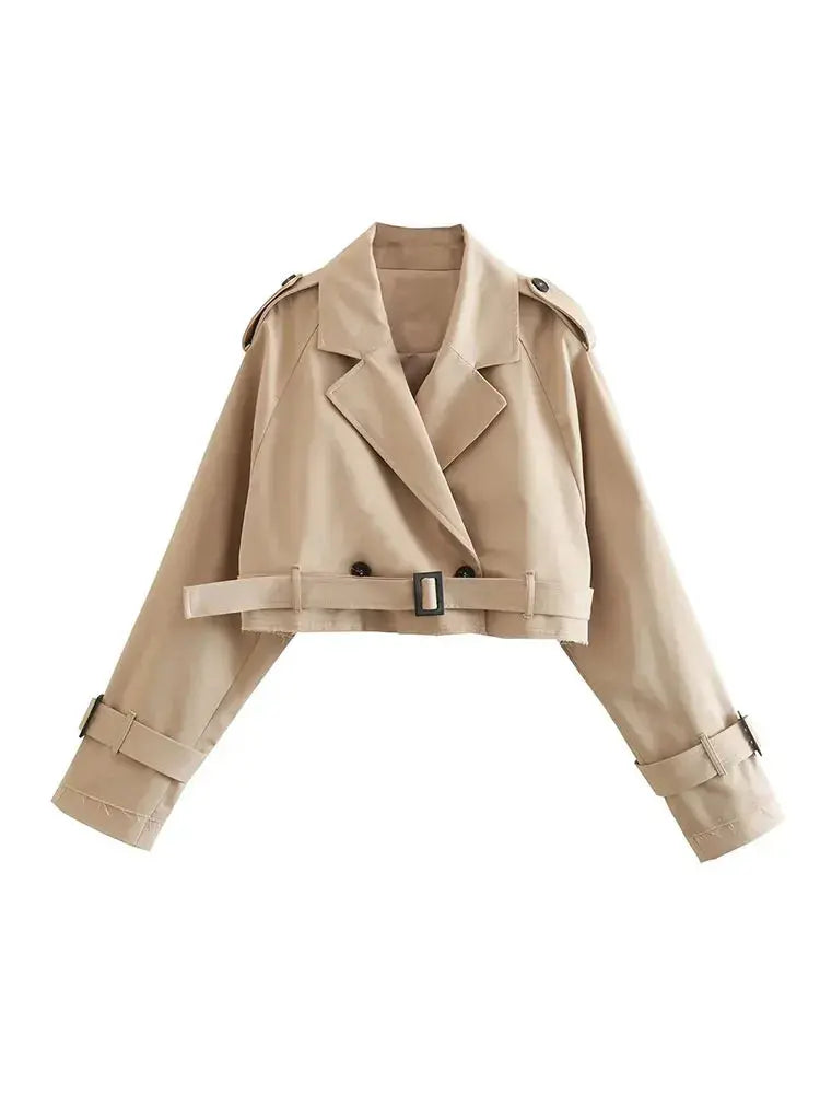 R&B | Gekürzter Trenchcoat