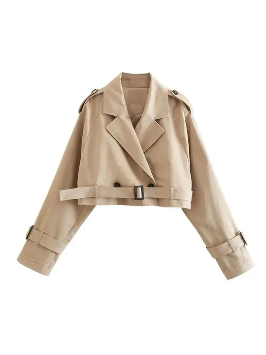 R&B | Gekürzter Trenchcoat