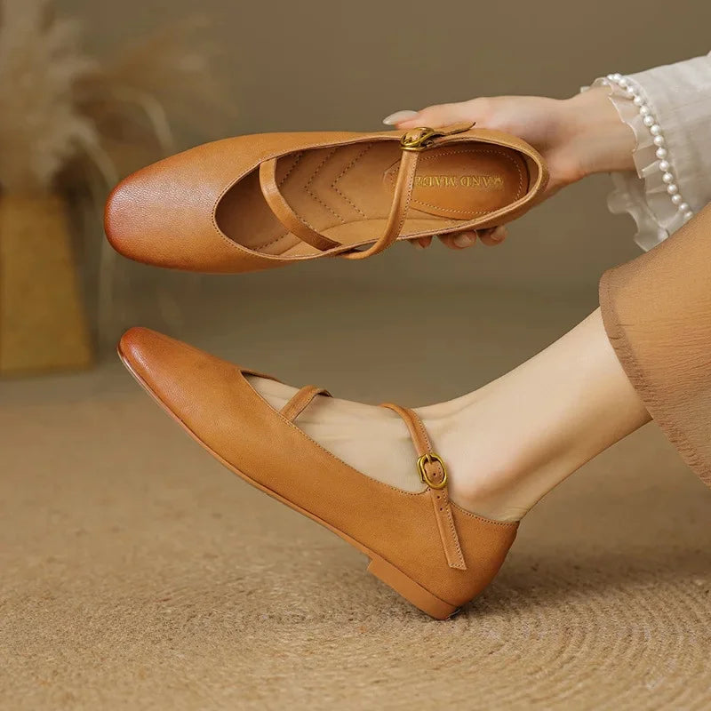 Klassische Damenschuhe aus Leder R&B R&B