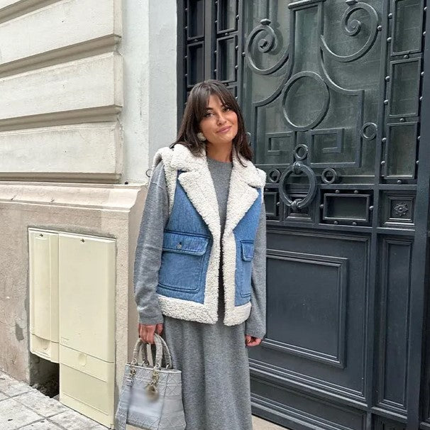 R&B | Winter Jeansjacke Casual & Trendy
