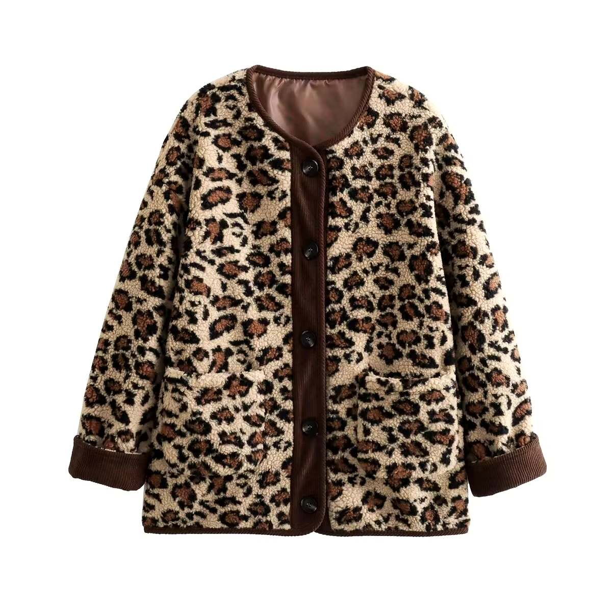 R&B | Jacke - Lockere Passform - Knopfverschluss - Gerippte Kanten - Weich & Bequem - Lässiger Stil